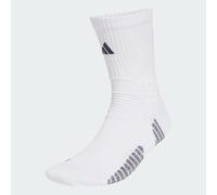 adidas Men's Crew Socks, White, 10.5-12.5