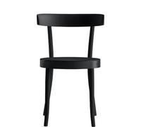 Select Chair Horgenglarus Beech Black Satin Finish - HORGENGLARUS 370 BB 203 SG