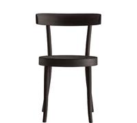 Select Chair Horgenglarus beech ebony, satin finish - HORGENGLARUS 370 BB 100 SG
