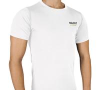 Select Compression Shirt Short Sleeve Unisex Shirt - White, Small