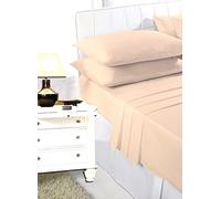 SELECT-ED® 100% Brushed Cotton Flannelette EXTRA DEEP 16" (40CM) Fitted Sheets Or Pillow Cases (Latte, Pair Pillow Case Only)