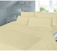 SELECT-ED® Luxuries 100% Egyptian Cotton Extra DEEP 12" (30CM) Fitted Sheet Bedding Set All Size (Latte, Cot Bed)
