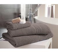 Select-ED® Luxuries 4 x Egyptian Cotton Hampton Towels Face Towel/Hand Towel/Bath Towel/Bath Sheets/Jumbo Bath Sheets (4 x Hand Towel, Silver)