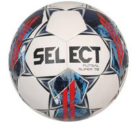 Select Futsal Super TB V22 FIFA Quality Pro Ball Futsal Super WHT-BLK, Women, Men's Footballs, White, 4 EU