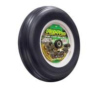 Select Hardware 36cm (14-inch) Flat-Free Puncture-Proof Wheelbarrow Wheel - 16mm Ball Bearing Bore, Optional 21mm Bushes, Spacers Kit Included, 181kg Load Capacity
