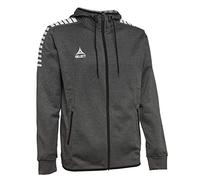 Select Monaco Hooded Sweat Jacket Men's Hooded Sweat Jacket - Grey, Large