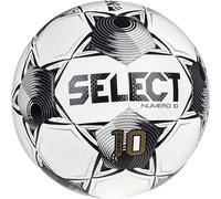 SELECT Numero 10 Soccer Ball, White/Black NFHS V25, Size 5