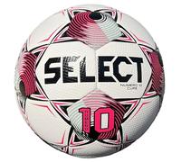 SELECT Numero 10 Soccer Ball, White/Pink/Cure V25, Size 5