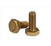Select Size M12 M14 M16 Solid Brass Hex Head Cap Screws Bolts Right Hand Thread (2,M14 x 2.0 x 50mm)