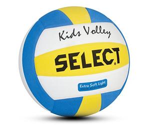 Select Sport Volleyball Kids - White/Blue/Yellow