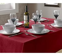 Select Tablecloth Tablecloth, Polyester, Red, 180 x 135 cm