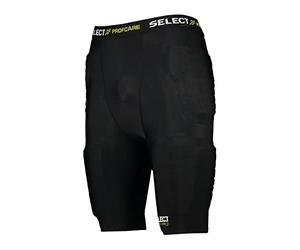 SELECT Unisex Compression With Padding Unisex Pants, Black, S UK
