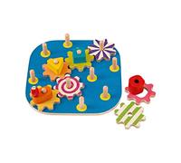 Selecta 62011 Crank Fun Motor Skills Toy 1 Year to 3 Years Wooden 20.5 cm