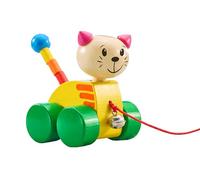 Selecta 62035 Tinka Pull-Along Cat Toy Wooden 12 cm