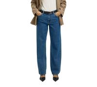 Selected Bea Kori Straight Fit Jeans Blue 26 / 32 Woman