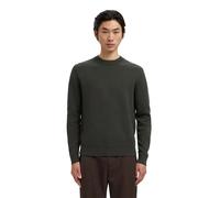 SELECTED FEMME Slhdane LS Knit Structure Crew Neck Noos, deep Forest, L