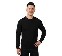 SELECTED HOMME Male Pullover Crew Neck, Black, M