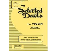 Selected Duets for Violin - Volume 1: Medium First Position (Rubank Educational Library, 167)