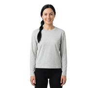 Selected Essential Boxy Long Sleeve T-shirt Grey XS Woman