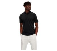 Selected Fave Short Sleeve Polo Black L Men