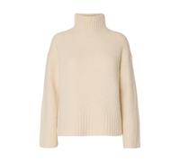 SELECTED FEMME Female Pullover with High Collar Wool Mix