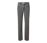 SELECTED FEMME Female Straight Fit Jeans Grey, Light Grey Denim, 27W x 32L