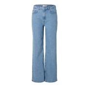 Selected Femme Ice High Waisted Wide Leg Jeans LIGHT BLUE DENIM SIZE 26