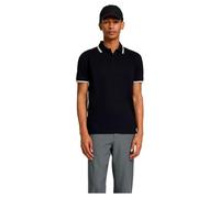 SELECTED FEMME Men's Slhslim-Atlas Sport SS Polo, Black, M