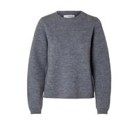 Selected Femme - Slfana Medium Grey Melange Knit O-neck Jumper - Xl