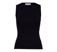 Selected Femme - Slflydia Black O-neck Knit Blouse - L