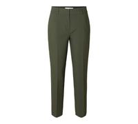 SELECTED FEMME Slfrita-Ria Mw Crop Pant Mel Noos, deep Depths, 14