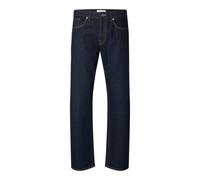 SELECTED FEMME Slh196-Straight Ben Kori Jeans Noos, Dark Denim Blue, 34 W/34 L