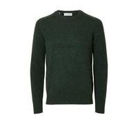 SELECTED FEMME Slhrai LS Knit Crew Neck Noos, deep Forest, M