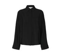 SELECTED FEMME Women's Slfamara Ls Relaxed Shirt Noos, Black, 14