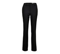 SELECTED FEMME Women's Slfeliana Mw Straight Pant B Noos, Black, 40W x 32L
