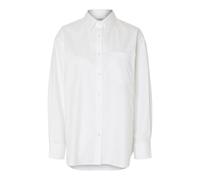 SELECTED FEMME Women's Slfester LS Oversize Shirt Noos, Bright White, 12