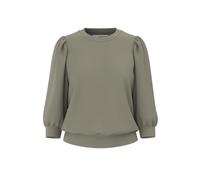 SELECTED FEMME Women's Slftenny 3/4 Sweat Top Noos, Vetiver, S