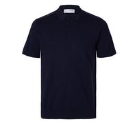Selected Homme Knitted Polo Shirt - S, Vetiver
