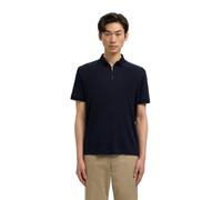 Selected Fave Short Sleeve Polo Blue L Man