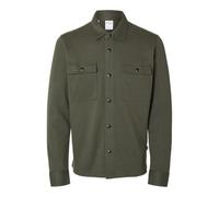 SELECTED HOMME Men's Slhjackie Sweat Jacket Noos Sweatshirt, Forest Night, XL