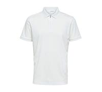 Selected Fave Short Sleeve Polo White L Man