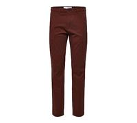 SELECTED HOMME Men's Slh175-slim New Miles Flex Pant Noos, Cherry Mahogany, 33 W/34 L