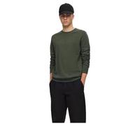 SELECTED HOMME Men's Slhberg Crew Neck Noos Pullover Sweater, Forest Night, XL