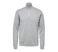 SELECTED HOMME Men's Slhberg Half Zip Cardigan B Noos Sweatshirt