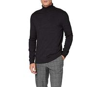 SELECTED HOMME Men's Slhberg Roll Neck B Noos Sweatshirt - Grey - L/XL