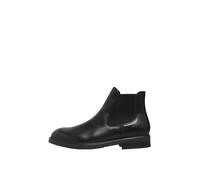 SELECTED HOMME Men's SLHBLAKE Leather Chelsea Boot B NOOS, Black, 10 UK