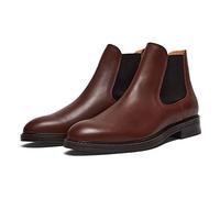 SELECTED HOMME Men's SLHBLAKE Leather Chelsea Boot B NOOS, Demitasse, 10 UK