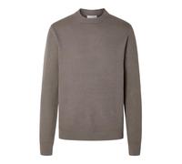 SELECTED HOMME Men's Slhdane LS Knit Structure Crew Neck Noos Knitted Jumper, Morel., L