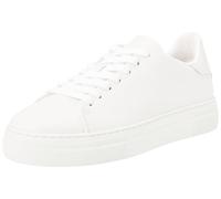 SELECTED HOMME Men's Slhdavid Chunky Leather Sneaker Noos, White, 11.5 UK