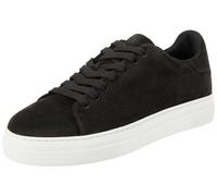 SELECTED HOMME Men's Slhdavid Chunky Suede Sneaker Noos, Black, 10.5 UK